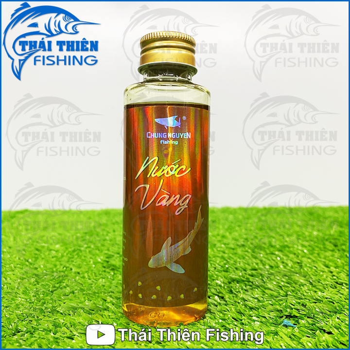 Nước Vàng Chung Nguyễn Fishing Làm Tăng Hương Vị Mồi,  Kích Thích Cá Ăn Dùng Câu Cá Chép, Trắm Cỏ, Đen