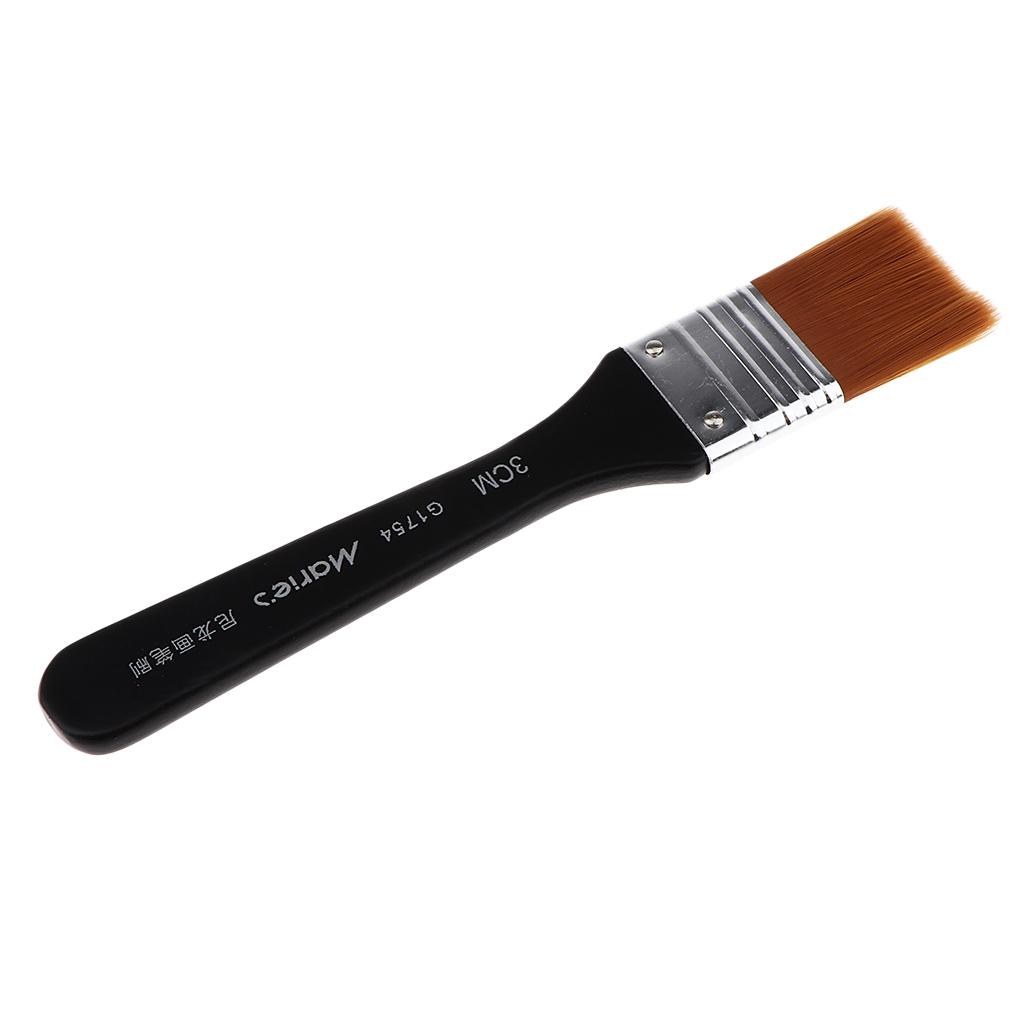 Nylon paint brush for acrylic watercolor wood wall watercolor art