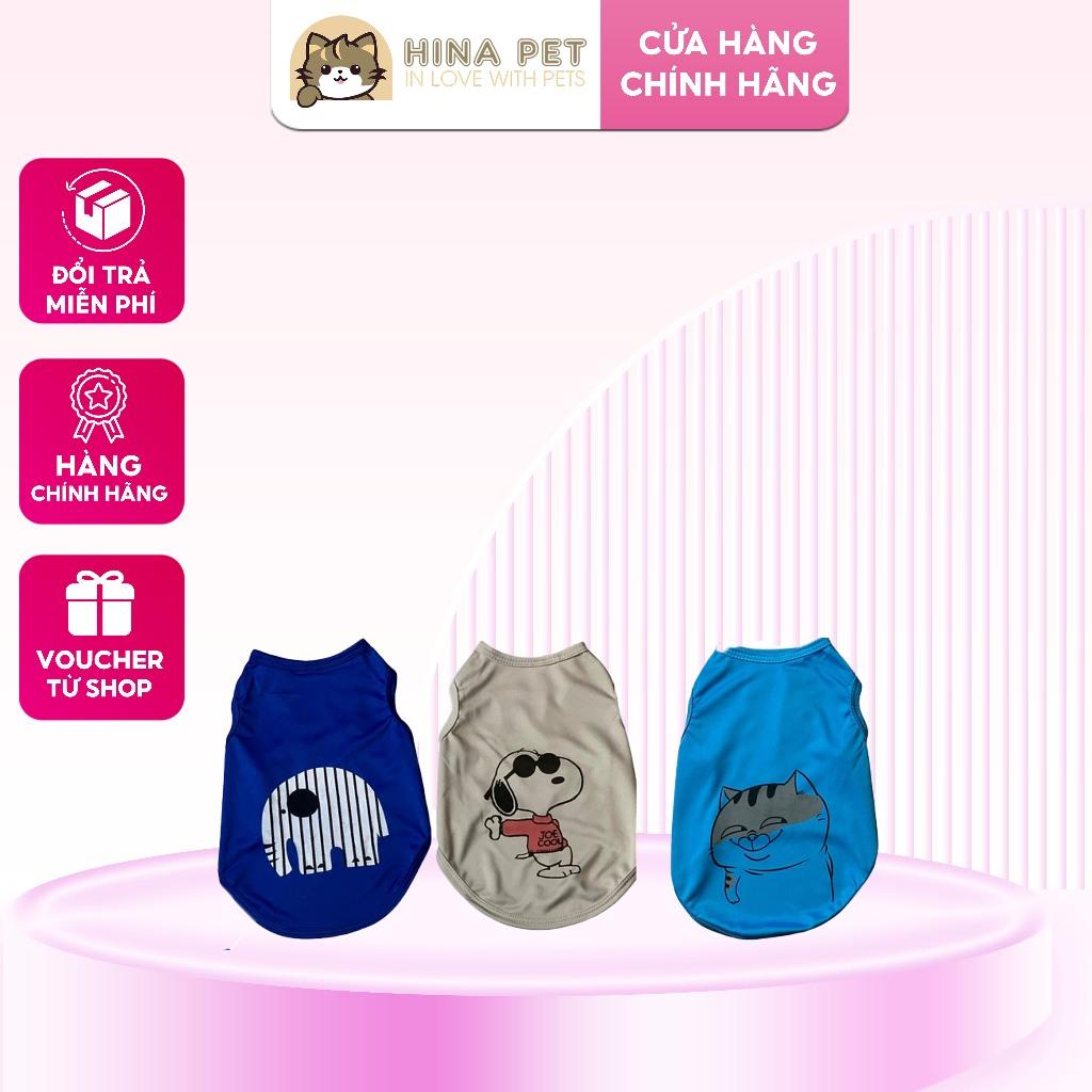 Áo cho mèo,áo cho chó,quần áo thú cưng giá rẻ chất liệu vải thun & lưới