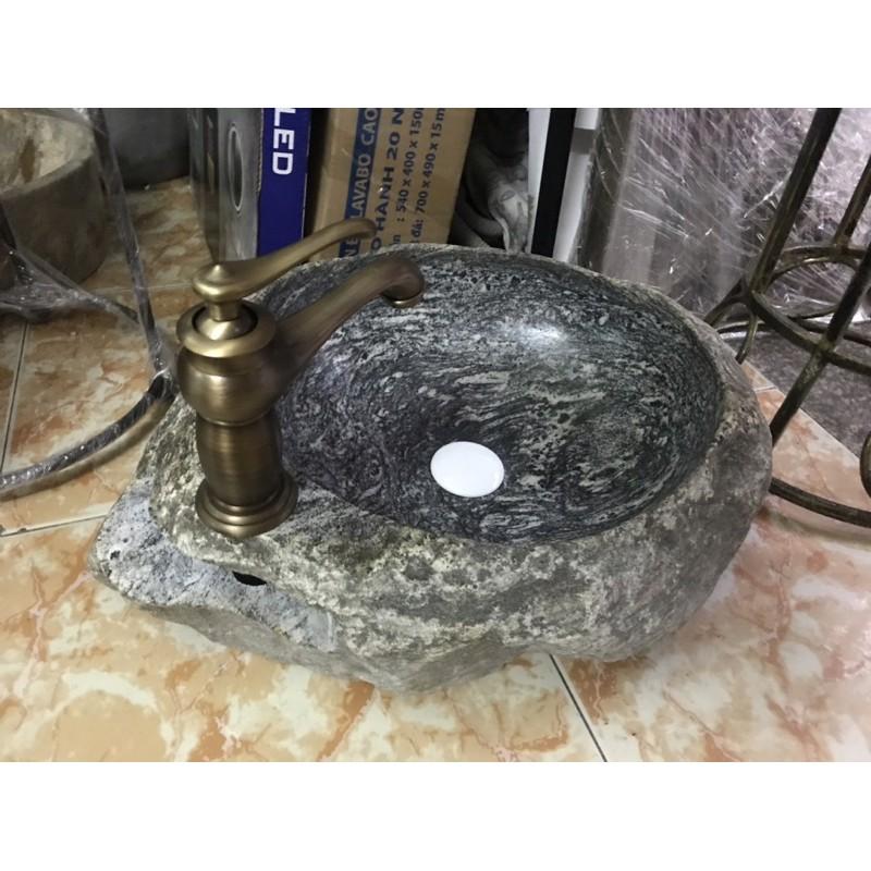 Lavabo đá chậu rửa đá Vân mây