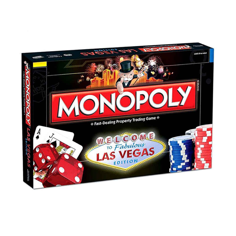 Bộ Board Game Monopoly Cờ Tỷ Phú Phiên Bản Las Vegas Cao Cấp