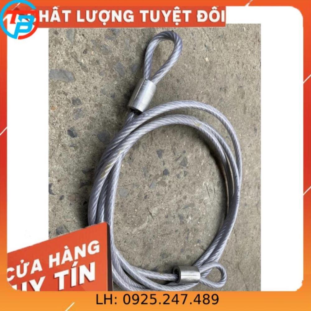 Cáp Khoá Xe - Khoá cây cảnh 10mm - Cáp Thép Thái Bình Vina