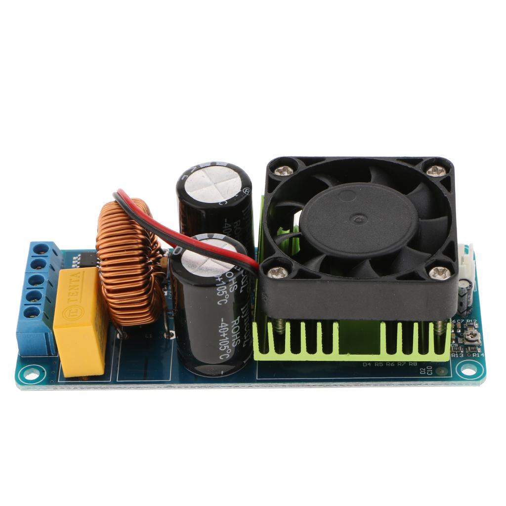 IRS2092S 500W Digital Amplifier Board Class D HIFI Mono Channel Stereo Audio AMP Dual DC Power Supply ± 58 - ± 70V