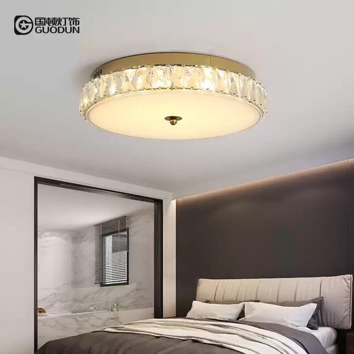 Đèn mâm vòng ốp pha lê ốp trần ,đèn phòng ngủ hình tròn hoặc vuông, đèn trang trí, đèn trần M9167
