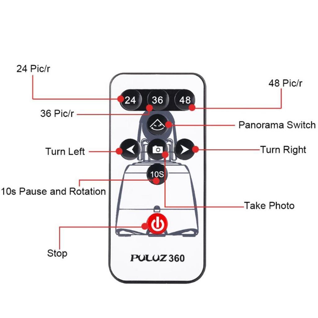 Tripod Panoramic Head 360 degree rotating slide holder for