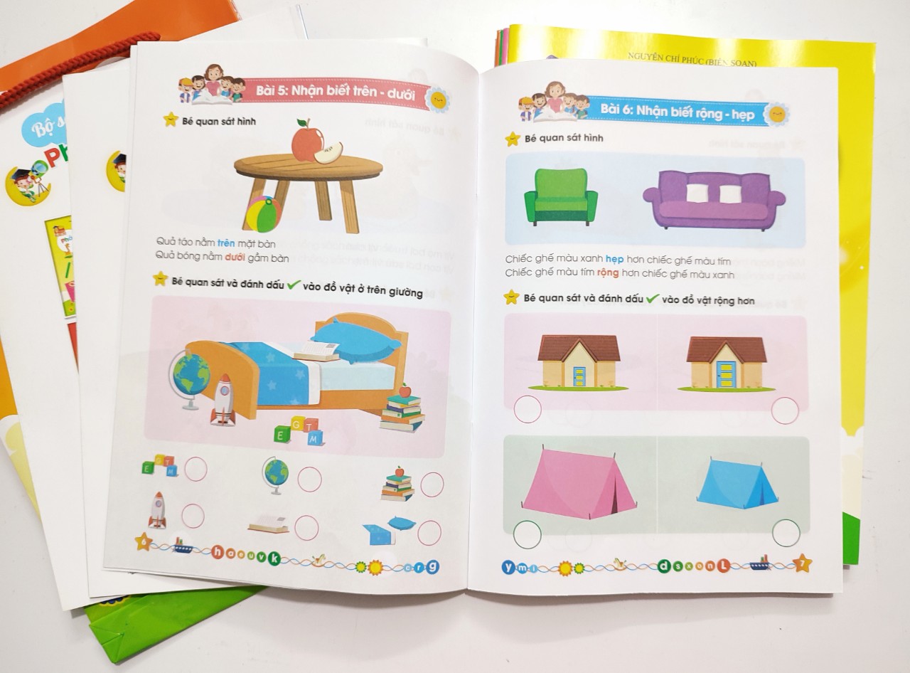 Bộ Phát Triển IQ Cho Bé 4 - 5 Tuổi