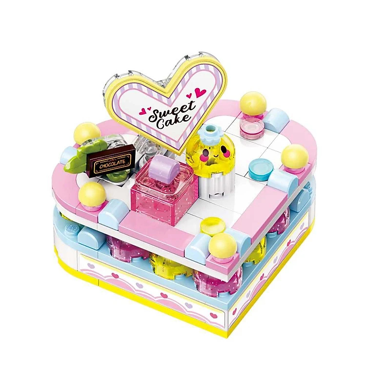 Đồ chơi - Bộ đồ chơi xếp hình mô hình món tráng miệng thủ công 35019 - QMAN - giao lẻ ngẫu nhiên