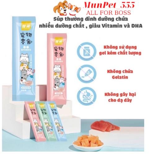 Súp thưởng cho mèo thú cưng shizuka thanh 15gr - vnshoppet