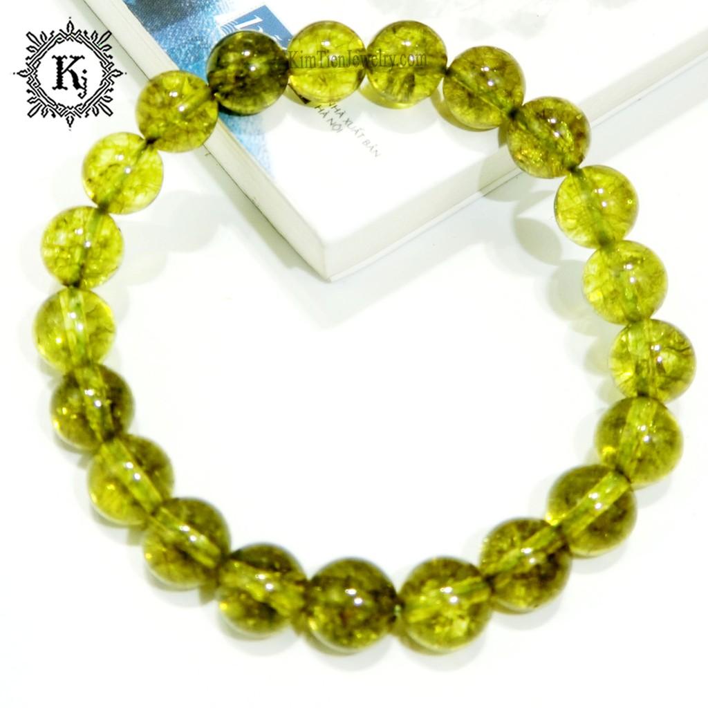 Vòng Tay Phong Thủy Đá Peridot