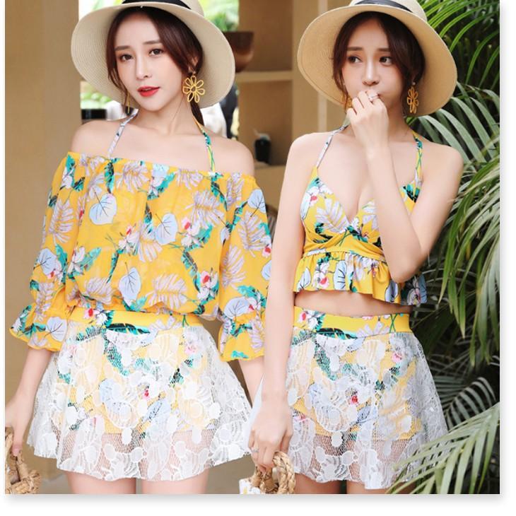 Bikini 3 Mảnh - Đồ Đi Biển Đi Bơi Nữ Đẹp