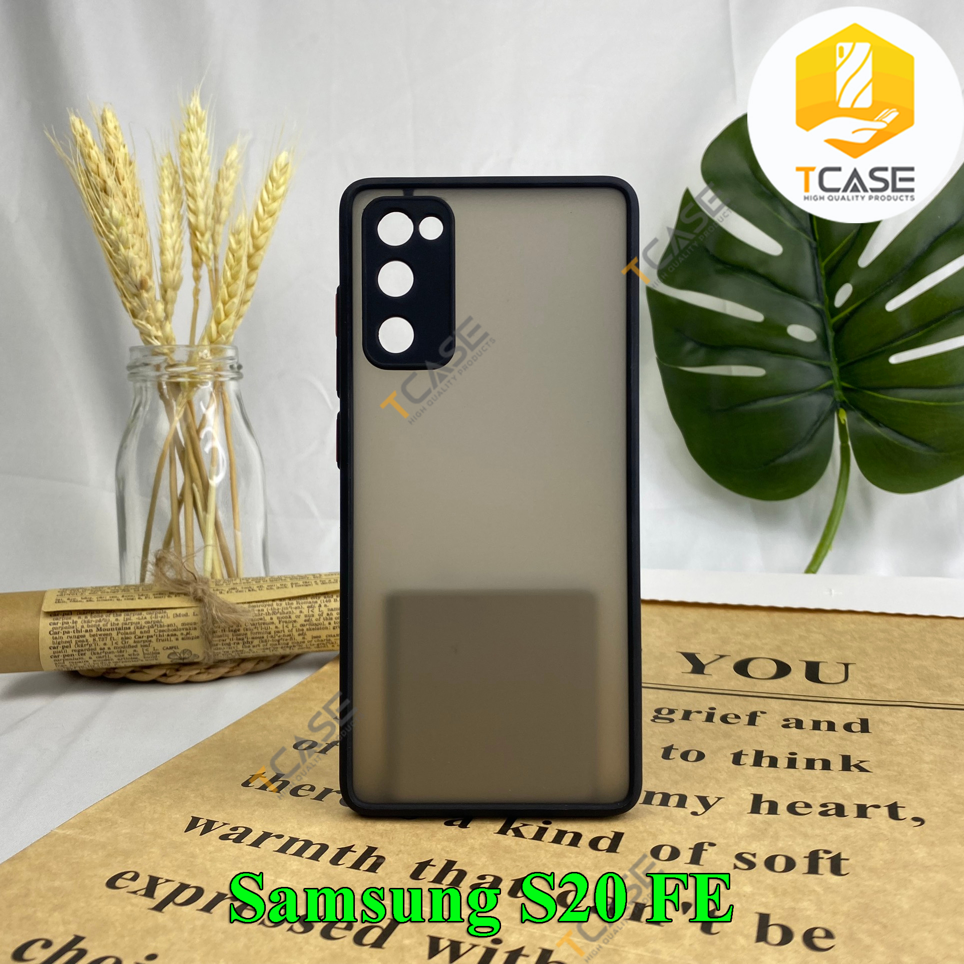 Ốp lưng Tcase dành cho Samsung Galaxy S Series - Ốp nhám mờ chống sốc, bảo vệ camera | Hàng chính hãng