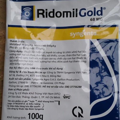 RidomilGold thuốc trừ nấm, phòng ngừa thối nhũn cho hoa lan