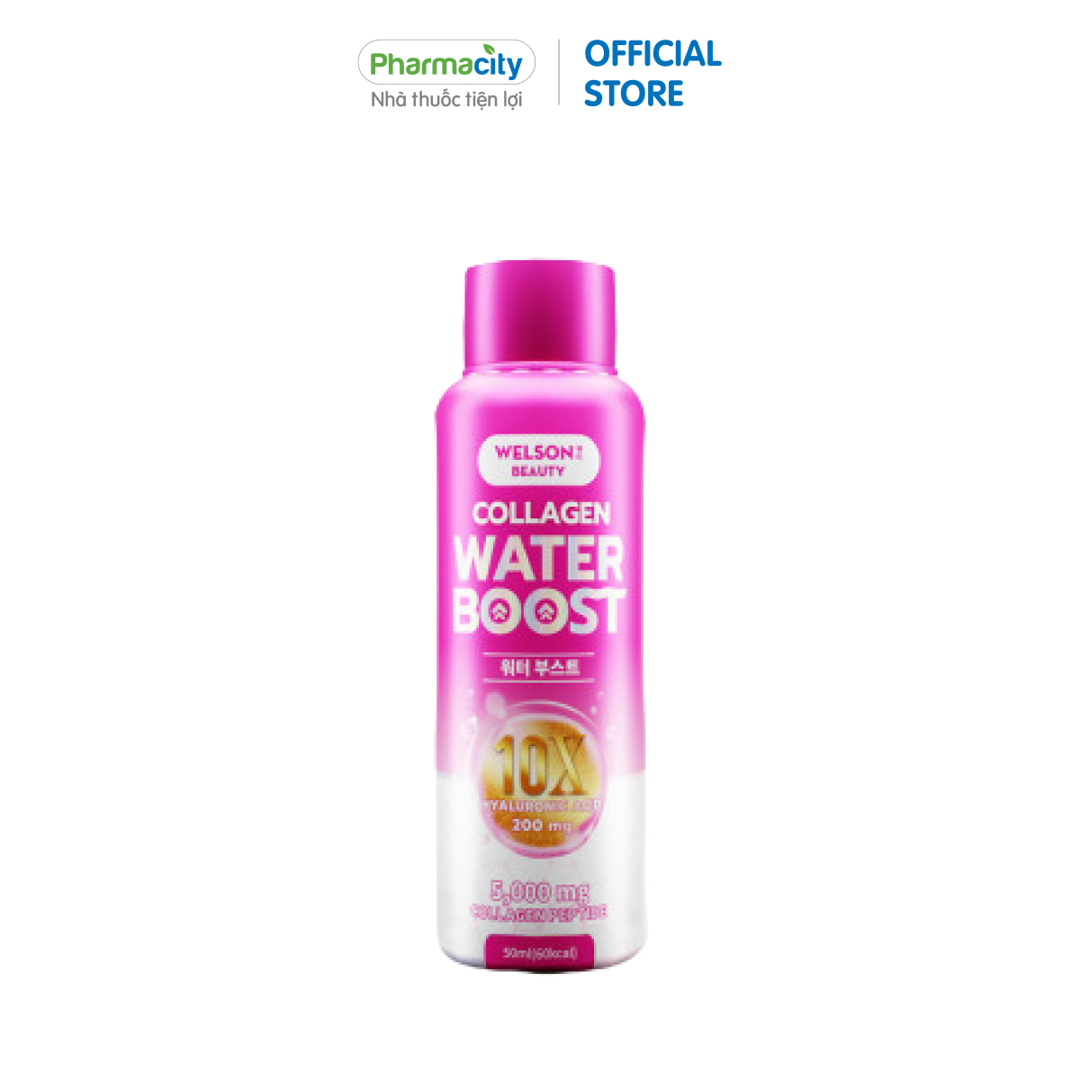 Nước uống bổ sung collagen Welson Beauty 10x Water Boost