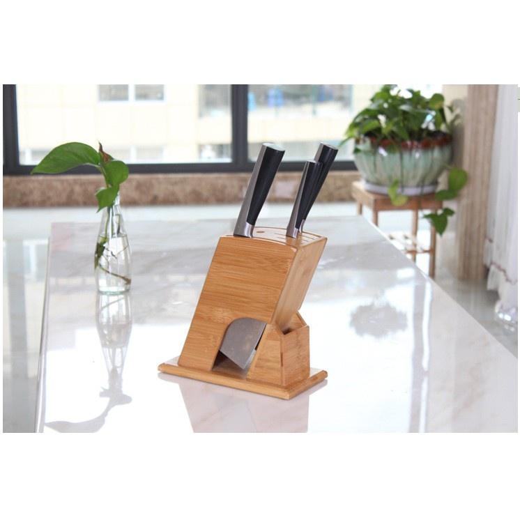 ️ Ống Căm Đựng Dao Đũa Thìa Bằng Gỗ Tre Hiện Đại, Sang Trọng - Đồ Dùng Bếp Tinh Tế