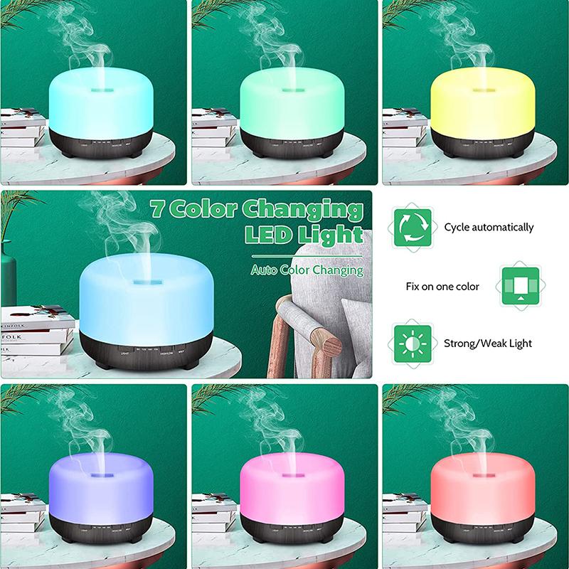 Máy Tạo Độ Ẩm Không Khí Thơm Đèn Máy Khuếch Tán Tinh Dầu Cho Nhà Làm Thơm Phòng Xông Hương Thơm Lọc Khuếch Tán Tinh Dầu Phun Sương Tạo