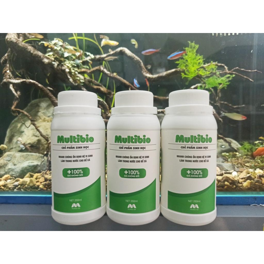 Multibio- clear Water- multi Detox-Vi Sinh-Làm Trong Nước Nhanh-Khử Độc-Phân Huỷ Cặn Bã Cho Bể Cá Cảnh,Thuỷ Sinh-shopleo