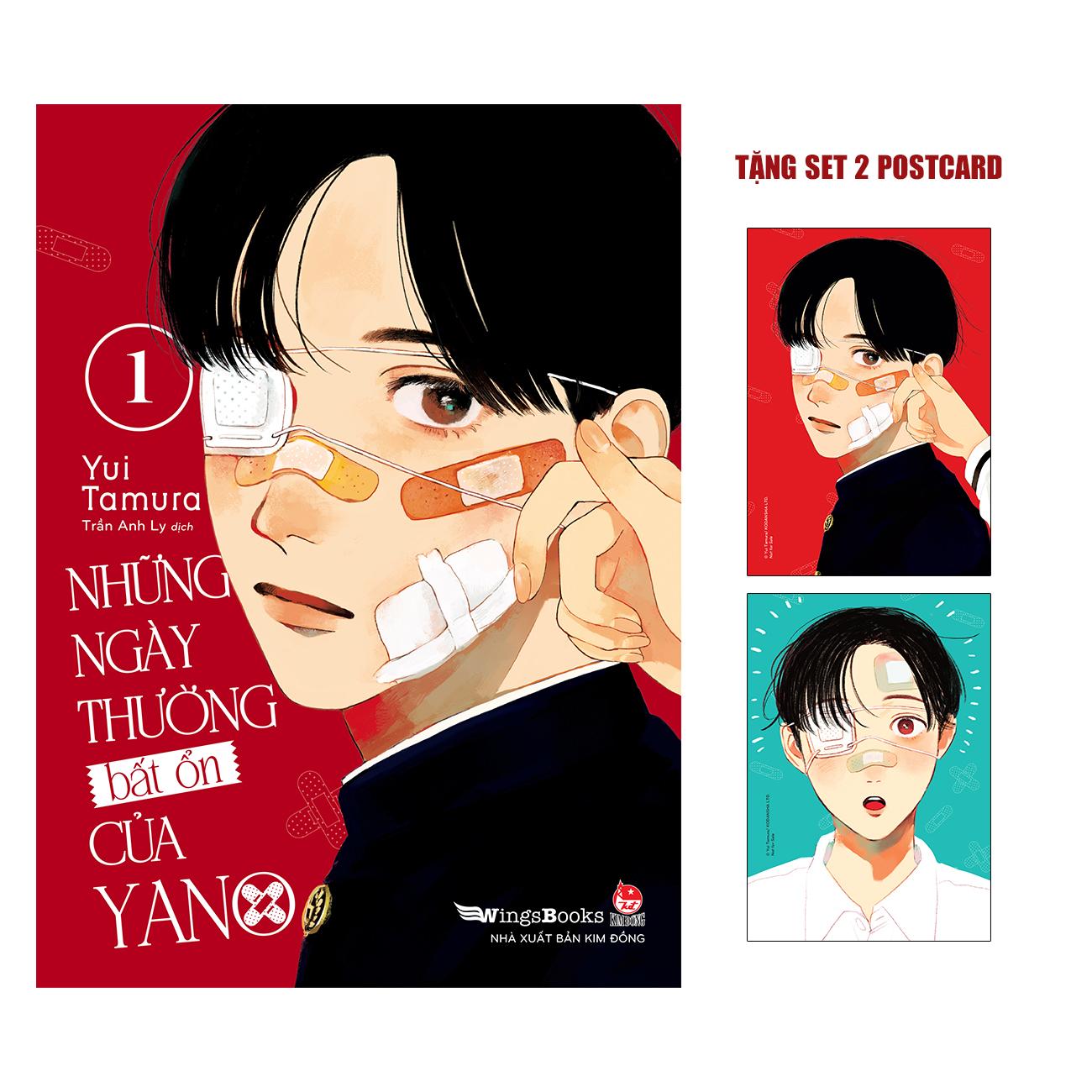Sách - Những Ngày Thường Bất Ổn Của Yano - Tập 1 - Tặng Kèm Set 2 Postcard