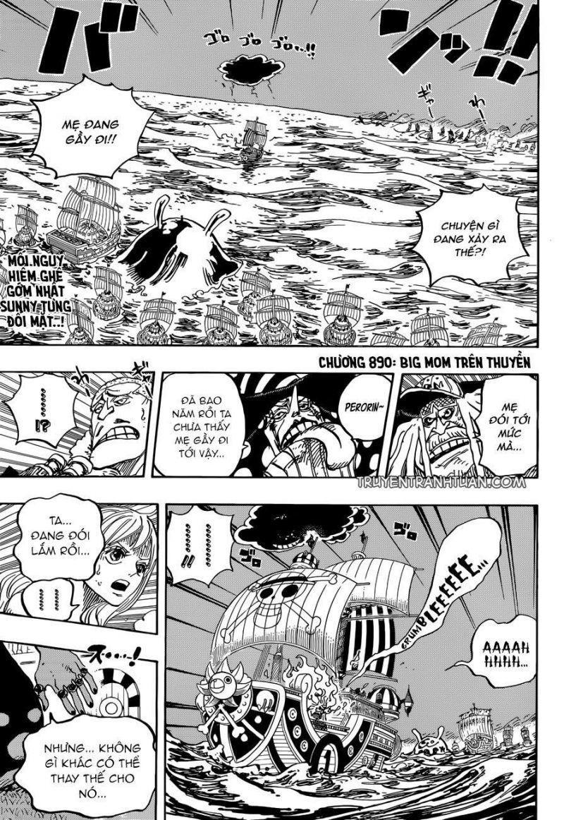 đảo hải tặc - one piece chapter 890 1