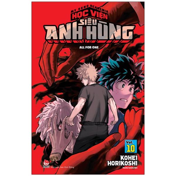 My Hero Academia – Học Viện Siêu Anh Hùng – Tập 10 All For One Tái Bản 2022