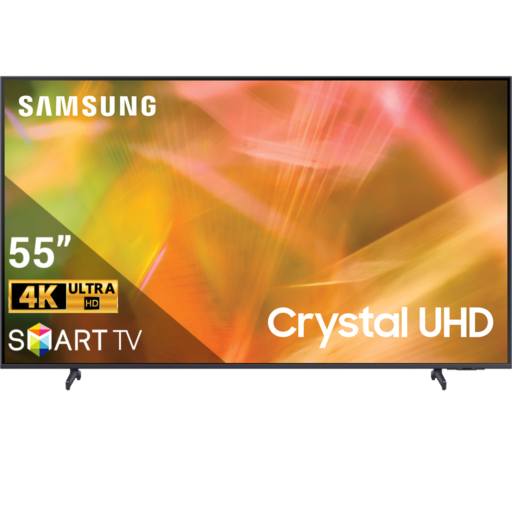 Smart Tivi Samsung Crystal UHD 4K 55 inch UA55AU8000KXXV - Hàng Chính Hãng