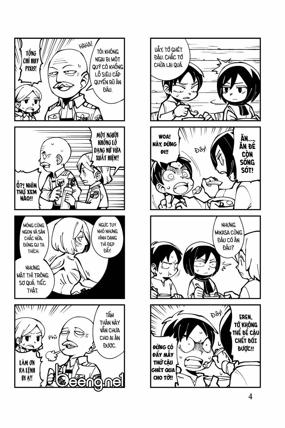 cà khịa với khổng lồ chapter 1 4