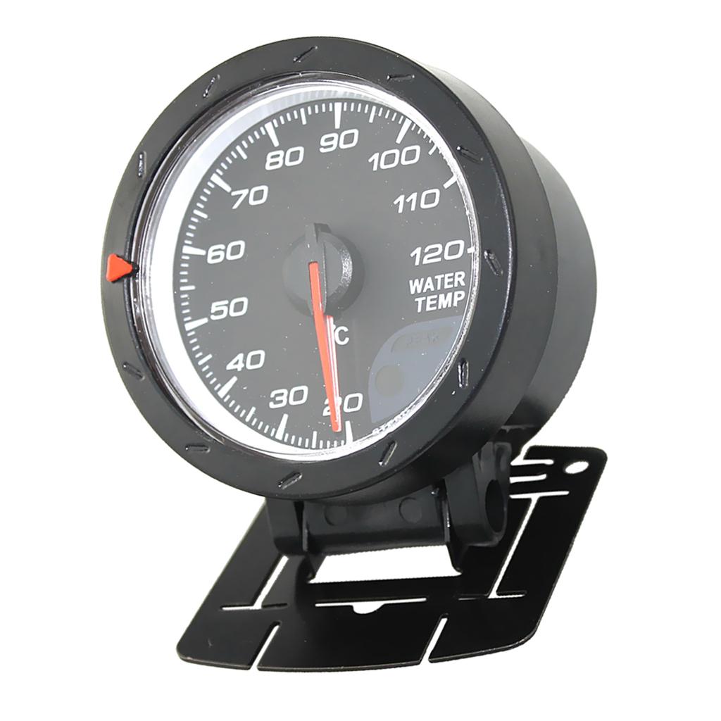 Replacement 60mm Car Water Temp Temperature Gauge Pointer Meter with Sensor