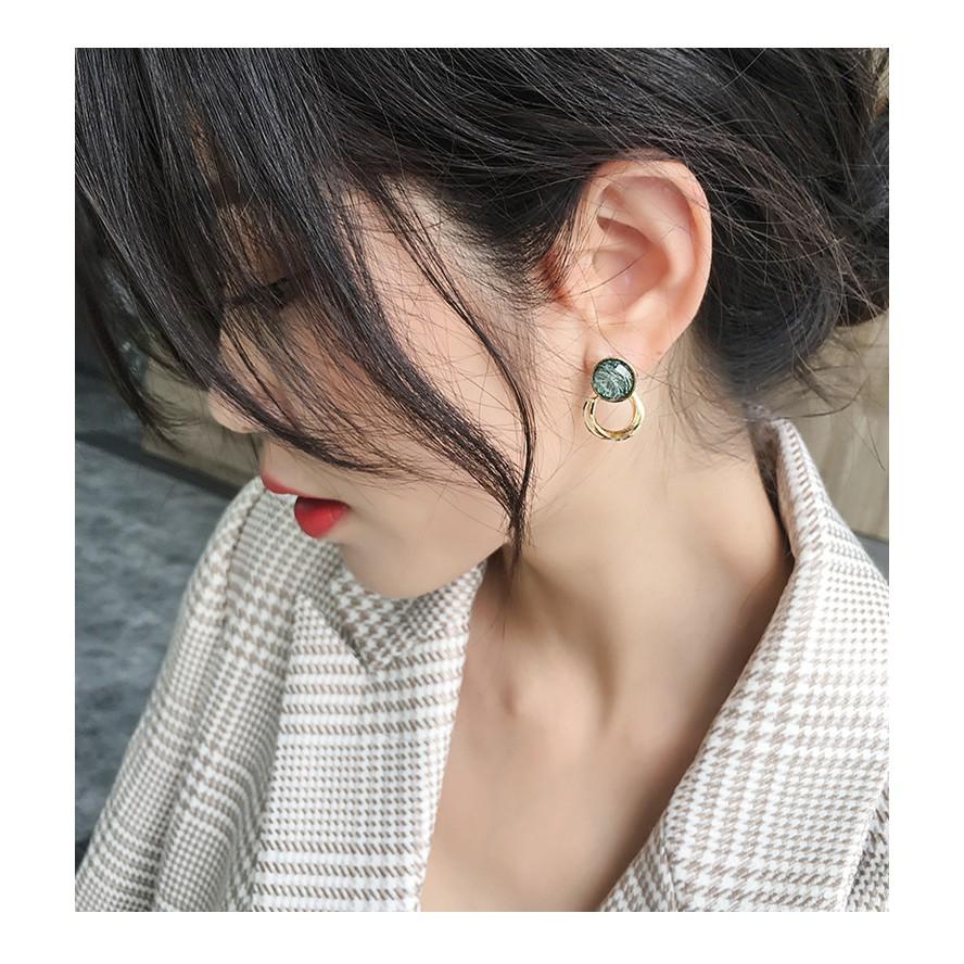Bông tai nữ dáng dài dễ thương phụ kiện trang sức cá tính Hàn Quốc