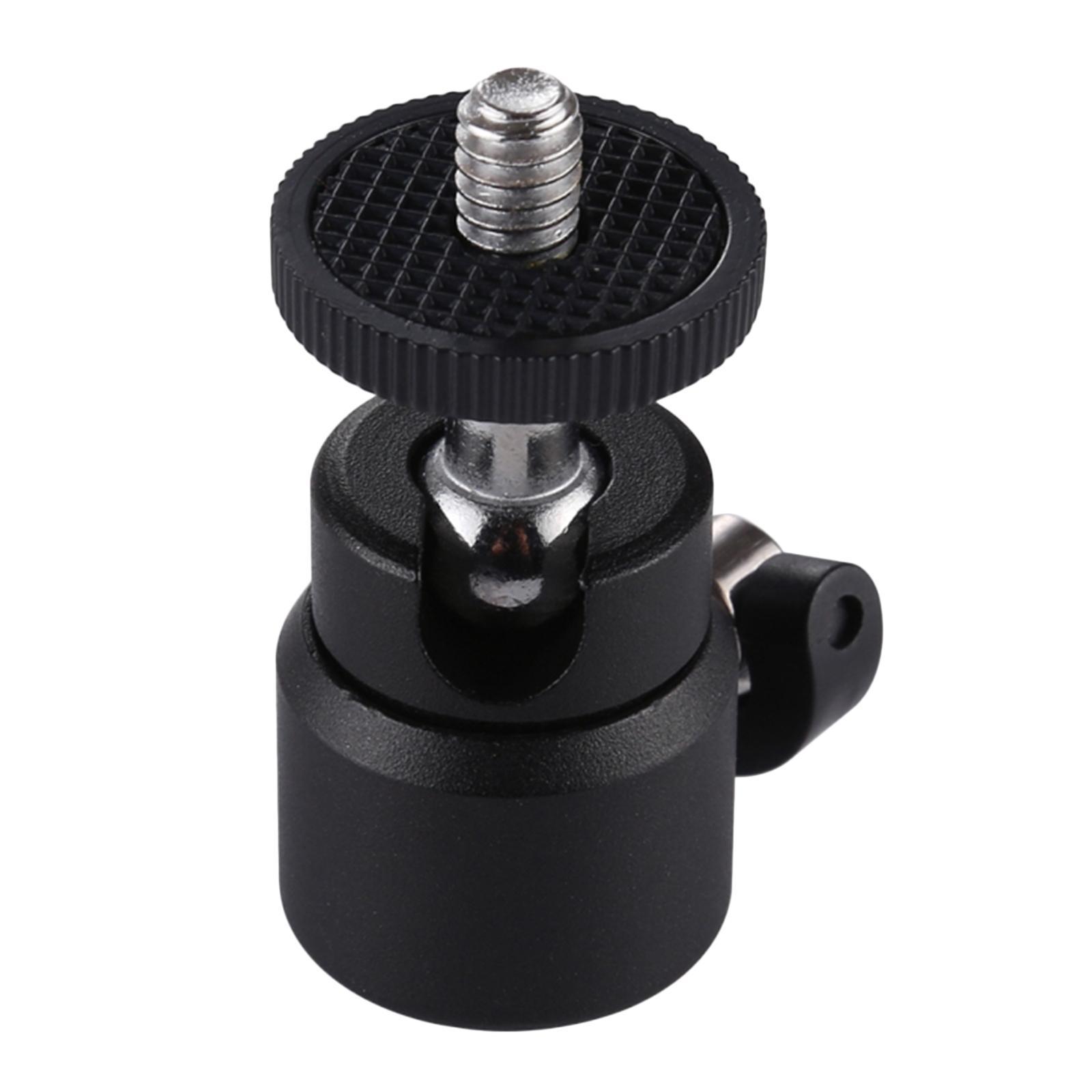 Camera Ball Head Standard 1/4inch Screw Base 90Degree rotatable Tripod Ball Head