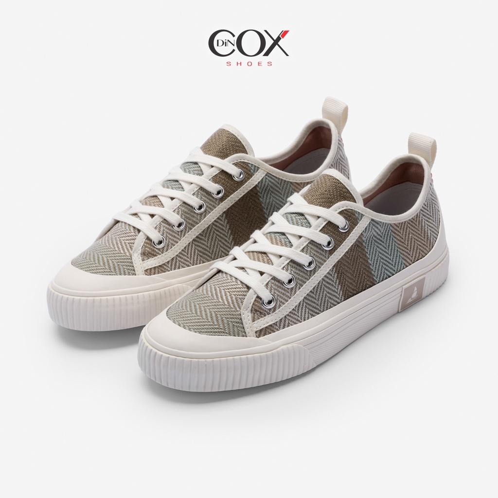 Giày Sneaker Bata Vải Canvas Nữ Dincox C20 Covi Blue Thời Trang Chính Hãng