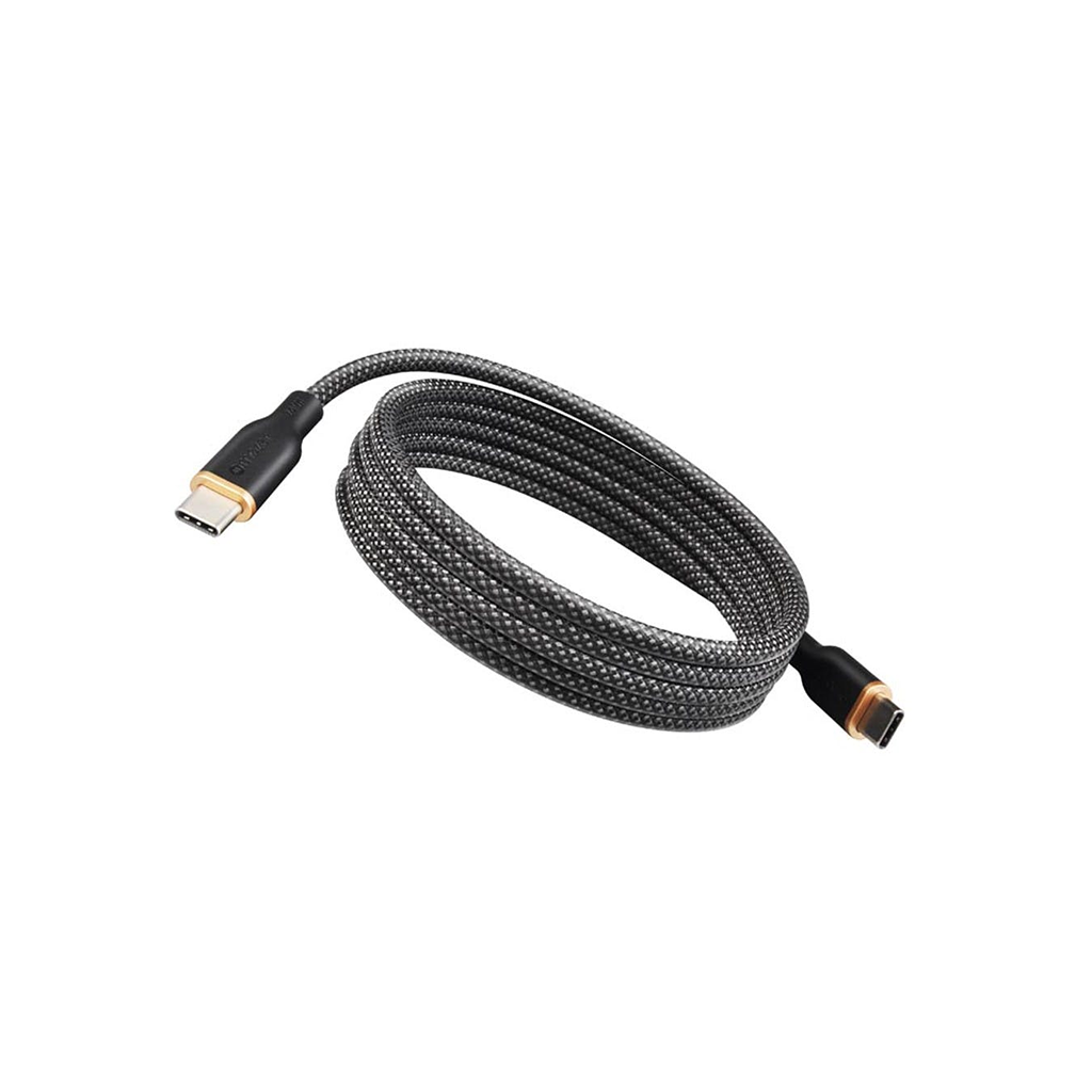 Dây cáp sạc nhanh Mazer C to C 240W InfiniteLINK Cobra Magnetic (2m) - Hàng Chính Hãng