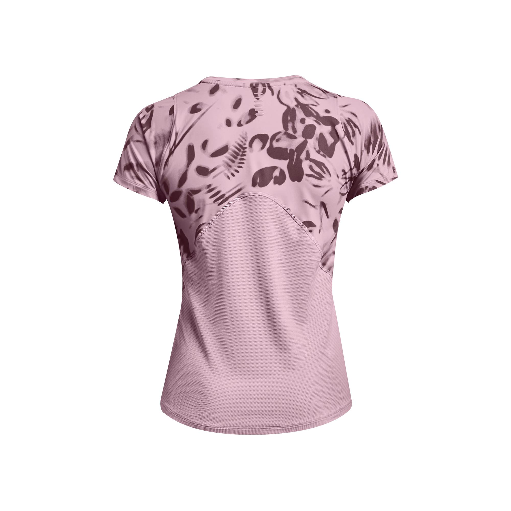 Áo thun tay ngắn chạy bộ nữ Under Armour Iso Chill 200 Print - 1365688-698
