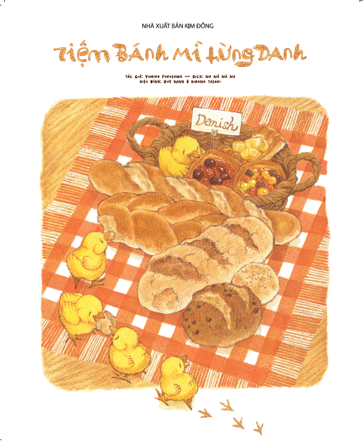 Sách cho bé từ 3 tuổi - Phát triển tư duy Tiệm bánh mì lừng danh