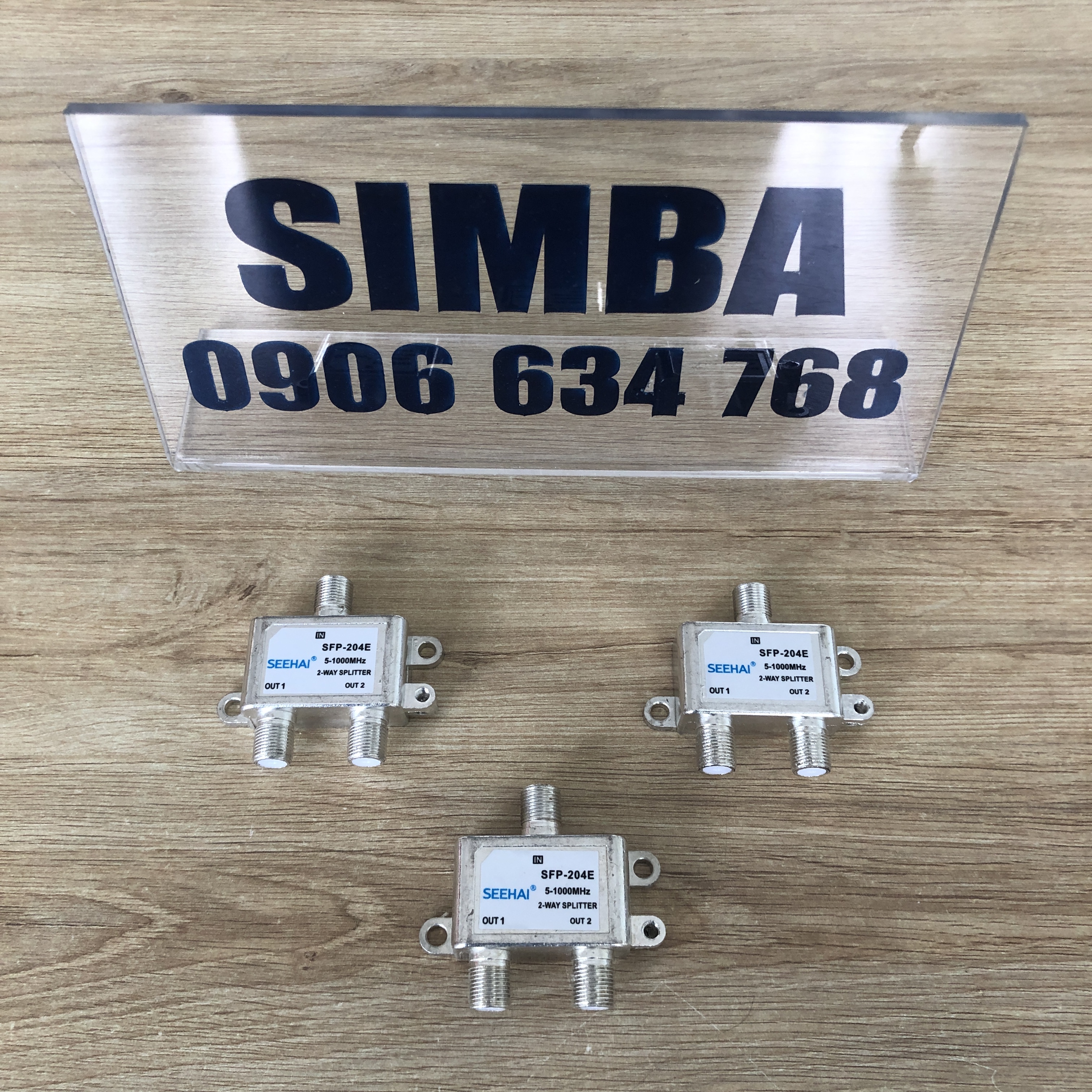 Bộ chia 2 trong nhà 5-1000Mhz, SFP-204E Seehai