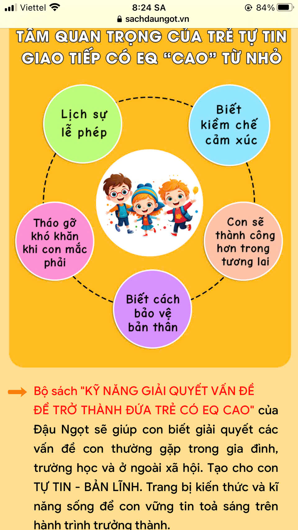 Bộ sách - Kỹ năng giải quyết vấn đề để trở thành đứa trẻ có EQ cao