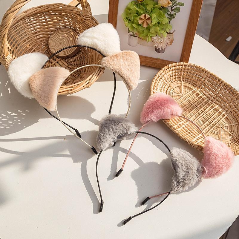 Băng Đô Bờm Cài Tóc Tai Mèo 4 Màu Siêu Xinh Thời Trang Cho Bạn Nữ Mainia Shop