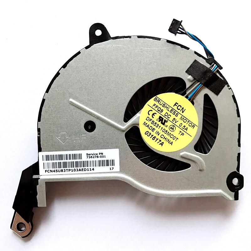 Mới Quạt Tản Nhiệt Cpu Laptop Cho Hp Pavilion 15-n210tx 15-n210sy 15-n210tu 15-n210us