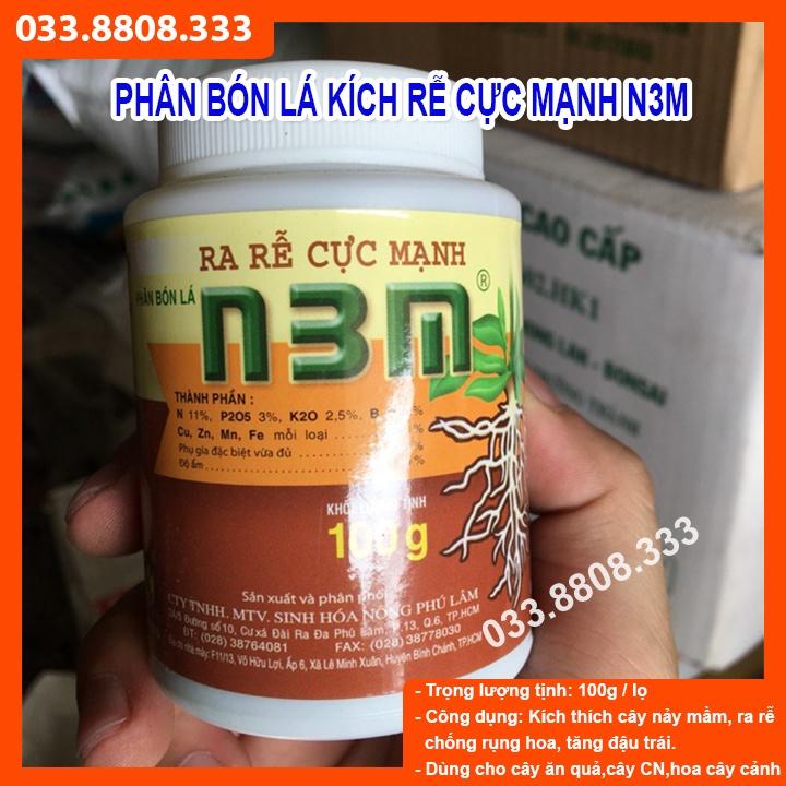 Combo 3 lọ Kích Ra Rễ Cực Mạnh N3M 100g