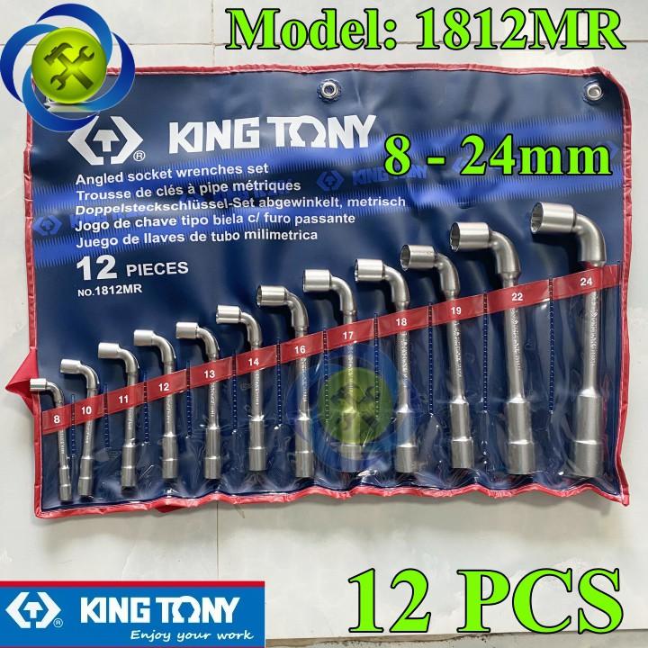 Bộ điếu 12 chi tiết 8-22mm Kingtony 1812MR