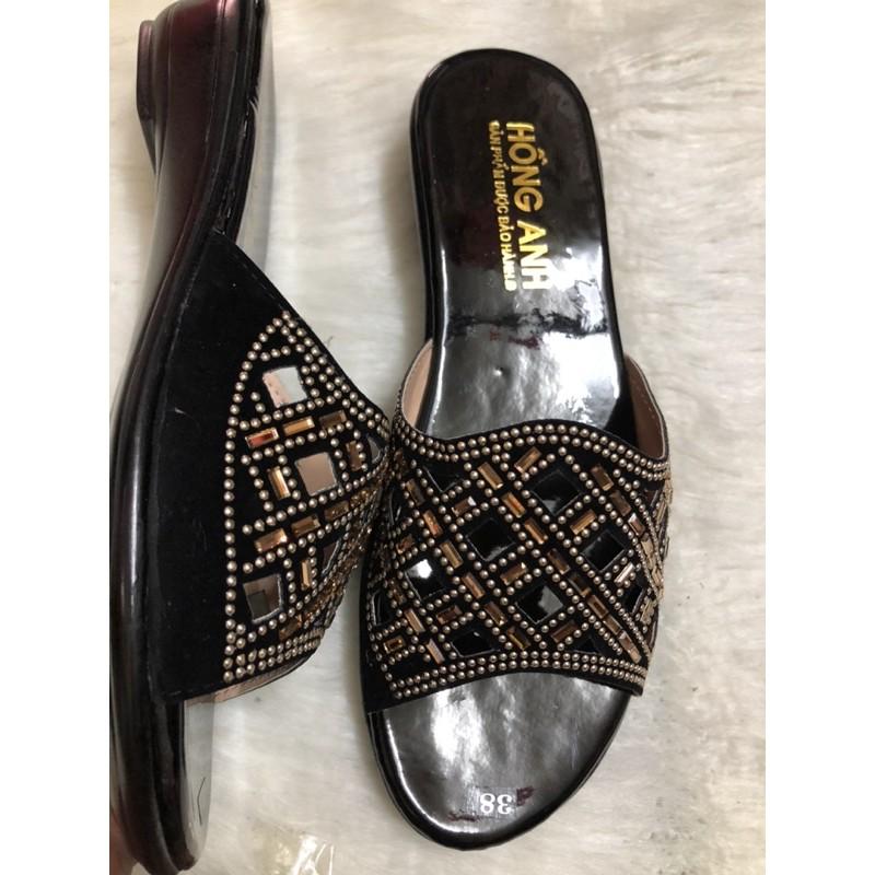 Dép bệt trung niên bà. Đế pu sieu nhẹ