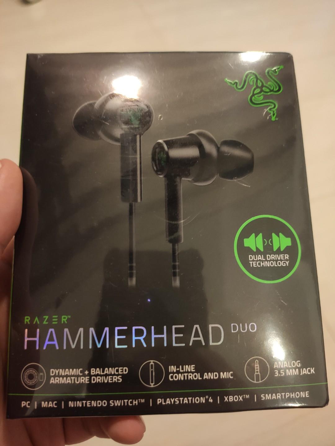 Tai nghe Razer Hammerhead Duo_RZ12-02790200-R3M1- HÀNG CHÍNH HÃNG