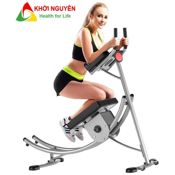 Máy tập cơ bụng AB Coaster Yên Xoay 360 Độ Bảo Hành 1 Năm