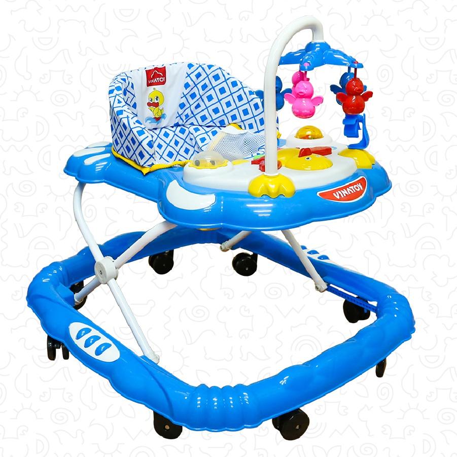 Xe Tập Đi Nhựa Chợ Lớn L4 Con Vịt Dành Cho Bé Từ 6 đến 12 Tháng - M1846-XTĐ