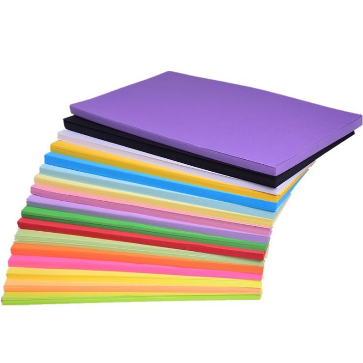 Giấy Vuông Gấp Origami 20 màu 200 tờ Kích Thước,15x15cm,20x20cm