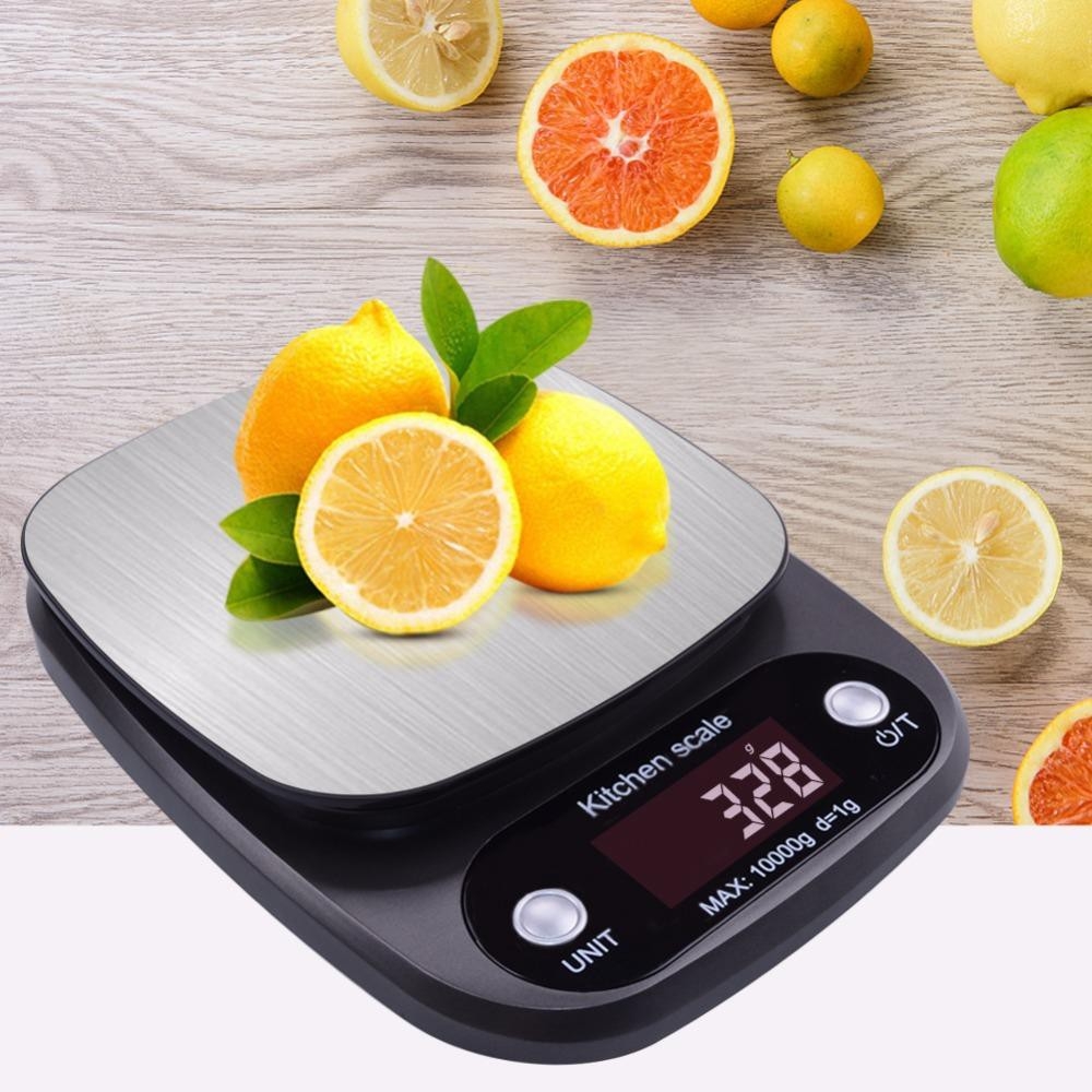 Cân điện tử mini dùng trong nhà bếp cân thực phẩm làm bánh Ebalance Kitchen Scale 10kg/1g kèm pin