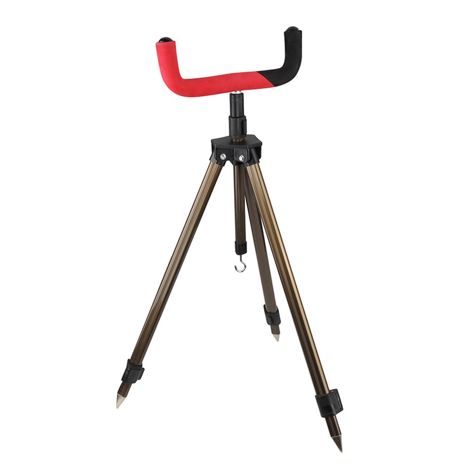 Fishing Feeder Rod Stand Holder Fishing Rod Holder Mount Pole Rest Head Bracket Fishing Rod Display Stand Space Saving Portable Soft Durable