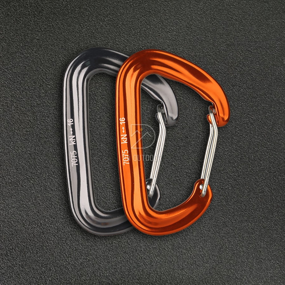 Móc Khóa Đa Nắng Mắc Võng 16KN – Carabiner 1600KG