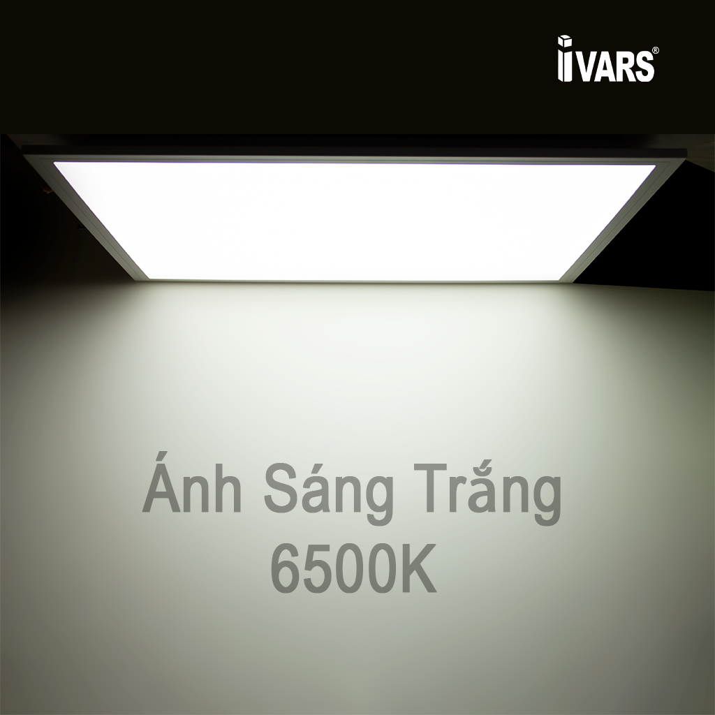 Đèn LED Panel Tấm Lớn Gắn Trần Thương Hiệu IVARS - Công Suất 40W - Hàng chính hãng