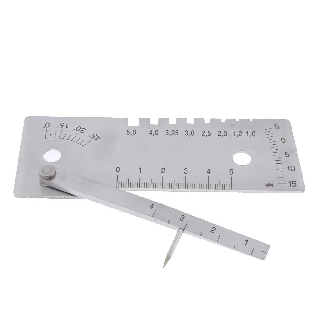 Universal Welding Gauge Stainless Steel Internal HI-LO Gauge Inspection