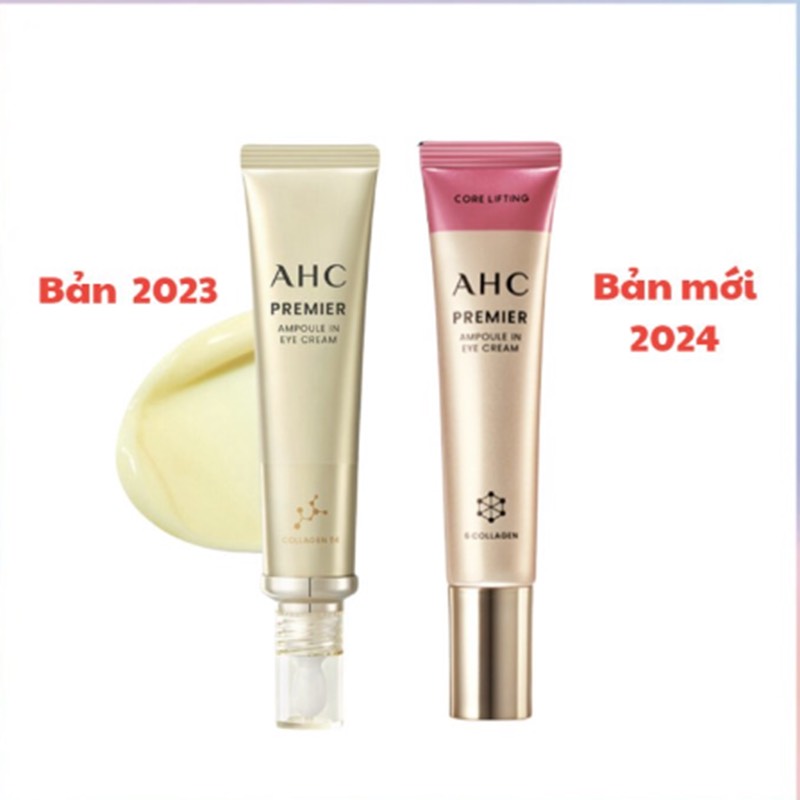 Kem Dưỡng Vùng Mắt AHC Ageless Real Eye Cream For Face mẫu mới 2021(30ml) Tặng kèm kẻ mắt nước