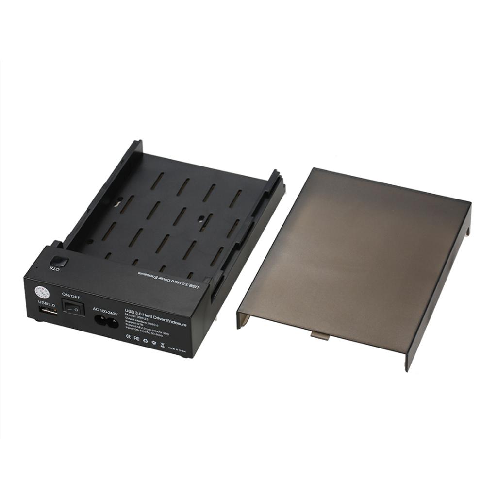 2.5"/3.5'' Hard Drive External Enclosure Docking Station SATA to USB 3.0 HDD/SSD